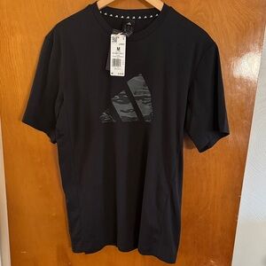 Adidas Tshirt Mens Medium Black Camo